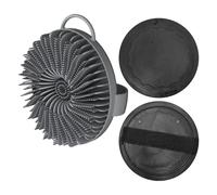 1 Cepillo De Baño De Silicona Y 2 Cepillos Para Exfoliación Corporal, Accesorios De Baño, Herramientas De Limpieza Corporal, Cepillos Para Masaje Corporal, Accesorios Para El Cuidado Del Cuerpo
