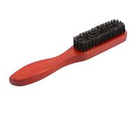 1 cepillo de cerdas de jabalí Natural, peine antiestático for peluquería, peine elegante, herramienta de cepillo for el pelo de madera for hombres y mujeres (Size : Wine Red)
