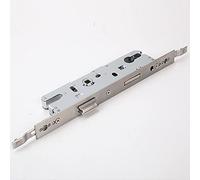 1 cerradura de mortaja y cerradura de puerta corredera de hierro plateado, modelo 8535 para mayor seguridad del hogar