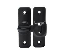 1 cerradura de seguridad for puerta de 90 a 180 grados for el hogar, accesorios de hardware for el hogar(Black)