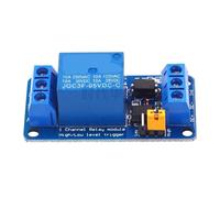 1-Channel Relay Module 3V/5V/12V/24V Compatible, High and Low Level Trigger Control Board Fits for for Arduino, PLC, and Microcontroller Automation Projects(12v)