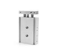 1 cilindro neumático de doble vástago y doble eje de acero inoxidable serie CXSM, 20x10, 20x20, 20x30, 20x40, 20x50, 20x60, 20x70, 20x80, 20x100(CXSM20-50)