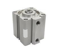 1 cilindro neumático fino SDA, diámetro de 32 mm, carrera de 15 mm, capacidad de presión de 1,0 MPa, cilindro hidráulico for uso de alto empuje(100mmx40mm)