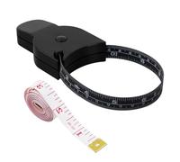 1 cinta métrica negra (métrica de 150 cm), 1 cinta métrica con letras rojas sobre fondo blanco (1,1 x 150 cm, pulgadas y centímetros), dispositivo adelgazante, cinta métrica de cintura