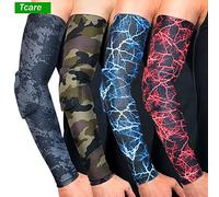 1 codera de manga larga, codera y codo transpirable, protección para entrenamiento, deportes al aire libre, articulación de compresión, hexagonal, almohadilla de apoyo para pelaje de abeja para golfistas de tenis