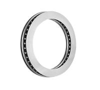 1 Cojinete de agujas con arandela AXK+2AS 8 mm-80 mm Diámetro interior 19 mm-105 exterior 4 mm-6 Total(AXK80105 (80x105x6))