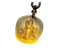 1 colgante de Buda Medicina/Amitābha/Tathagata/Avalokitesvara las Mil Manos/Bodhisattva, estatua, collar, amuleto, cristal bendito (color: n.° 1)(#4)