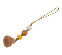 1 colgante de vaina de loto para llaves, cinturón y cordón de vaina de jade.
