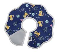 1 collar de gato, ligero y suave, cono de perro, cierres ajustables, dona para gatitos y cachorros (azul, M)