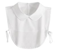 1 Collar Falso Blanco, Collar Falso Para Mujer, Collar Falso Moderno Y Versátil, Collar Decorativo, Collar Falso Para Camisas