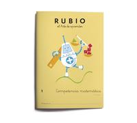 1 Competencia matemática RUBIO | +6 años | Sumas y restas con y sin llevadas. Figuras planas: círculo, cuadrado, rectángulo y triángulo.
