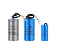 1 condensador de arranque for bomba de agua de motor CD60, 250 V, 450 V CA, 50 UF, 75 UF, 100 UF, 150 UF, 200 UF, 250 UF, 300 UF, 350 UF, 400 UF, 500 UF, 600 UF, 800 UF.