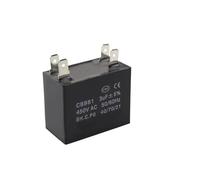 1 condensador de funcionamiento del motor for ventilador de techo, extractor CBB61, 450 V, 1 uF, 1,5 uF, 2 uF, 2,5 uF, 3 uF, 3,5 uF, 4 uF, 5 uF, 6 uF, 8 uF, 10 uF(8UF450V)
