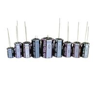 1 condensador electrolítico de alto voltaje de 63 V, 100 V, 250 V, 350 V, 400 V, 450 V, 1/2,2/3,3/4,7/6,8/10/22/33/47/56/68/82/100/120/330 uF.(250V100uF 5pcs)