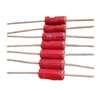 1 condensador sin electrodos de película de estaño TRW de belleza roja de 100 V 0.033UF 333