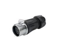 1 conector industrial M24 IP68 impermeable GEN3 núcleo de goma 10 12 19 24 pines conector rápido (enchufe de conexión, 24P)