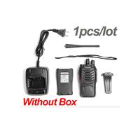 (1 conector USB BF-888S) 1 walkie-talkie original BF-888S UHF 400-470 MHz, portátil