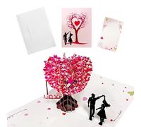 1 Conjunto De Tarjetas De Felicitación, Tarjetas De Felicitación 3D-Trimmetics, Tarjetas De Felicitación De Bodas, Regalos Para La Expresión Del Amor, Regalos De Parejas.