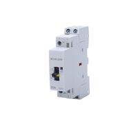 1 contactor 20 A 2 NO 230 V 2 P CA 230 V 50/60 Hz Contactores de riel DIN 2 NO Controls Switches
