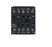 1 contactor de CC pequeño tipo CJX2K, varios tamaños: 220 V CC, 110 V CC, 48 V CC, 36 V CC, 24 V CC, 12 V CC - Contactores de control eléctrico(CJX2K1210 DC,24V)