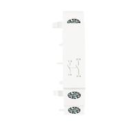 1 contactor O+F for CA/CC, CA 220 V/230 V, 50/60 Hz, 2 NA o 1 NA, 1 NC, IACTS for casa, hotel.(2NO)