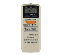 1 Control Remoto de Aire Acondicionado for Toshiba WH-E1NE, WH-D9S, KT-TS1, WC-E1NE, WH-E1BE, KTDZ002.
