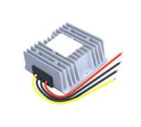 1 convertidor CC/CC de 12 V a 28 V, inversor Elevador de Voltaje de 3 A, 5 A, 10 A y 12 A, módulo Transformador Elevador de Potencia.(5A Aluminum L)