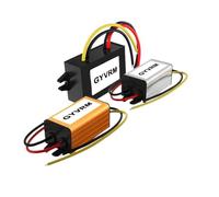 1 convertidor de módulo reductor de CC 12 V 24 V a 5 V 1A2A3A5A10A, convertidor de voltaje de 12/5 V, convertidor de voltaje reductor de 24 V a 5 V para coche (ZS-12V24V a 5V 10A)