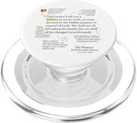 1 Corintios 15 51 El Misterio revelado de Pablo del Rapto PopSockets PopGrip para MagSafe