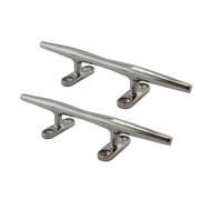 1 cornamusa de base abierta hueca de acero inoxidable 316 for cubierta de barco, cornamusa de amarre empotrada de 4 a 12 pulgadas for yates y barcos.(1PCS 4inch(102mm))