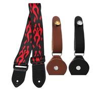 1 Correa De Guitarra, 2 Correas Para Clavijero De Guitarra Y 2 Bolsillos Para Púas, Accesorios De Guitarra, Correa De Guitarra Ajustable, Correa De Guitarra Moderna Y Personalizada