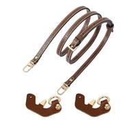 1 Correa De Hombro De Cuero, Hebillas Reforzadas, Cruzada, Repuesto, Ajustable, Bolsa, DIY