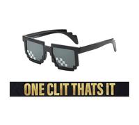 1 correa de hombro para novio, 1 pieza de gafas de sol de mosaico, cinturón de etiqueta de novio, decoraciones creativas, accesorios de fiesta de boda