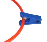 1 cortadora de tubos neumática for mangueras de PU y PE, apta for tubos de 1 a 14 mm de diámetro exterior.(Blue)