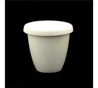 1 crisol de cenizas de alúmina con tapa - 5-1000 ml, ideal for refinado de metales y uso en laboratorio.(10ml)
