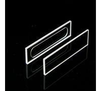 1 cubeta de cuarzo desmontable, trayectoria de luz de 1 mm, volumen de 0,4 ml for espectroscopia VIS-NIR, celda de cuarzo óptico con 2 ventanas transparentes