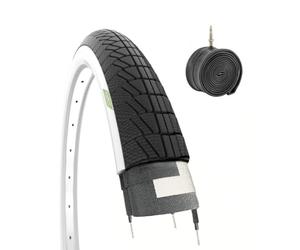 1 cubierta de 16 x 1,75 (47-305) + cámara de aire neumático de carretera B/N bicicleta niño Citybike