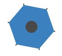 1 cubierta de toldo de protección solar para equipos de 6 pies y 14 pies, diseño impermeable (14-6 postes)