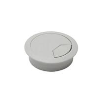 1 Cubierta for Orificios de Cables, pasacables, Organizador Escritorio for Muebles Oficina, Caja Paso 50 mm, 60 y 80(Light Grey 60mm)