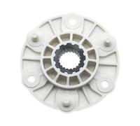 1 Cubo de Rotor de Lavadora MBF618448, Compatible con LG, 1267509 4413ER1001C, Accesorios de Repuesto for Lavadora, Color Blanco