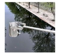 1 cucharón de muestreo de agua telescópico, cucharón de muestra de vaso de péndulo con muestreo de agua, varilla de muestreo de poste for laboratorio agrícola(500ML,1.49-7m(4.9-23ft))