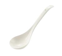 1 cuenco de arroz redondo francés bajo esmalte para el hogar para comer en el hogar, color blanco puro