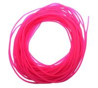 1 Línea De Goma Elástica Sólida Rosa, 1.6 Mm, 10 M De Línea Sólida For Pesca