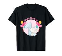 1º cumpleaños Happy Birthday Elefante Niño Camiseta