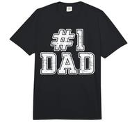 #1 Dad Best Dad Día del Padre Número Uno Papá Comfort Colors Adult Heavyweight T-Shirt
