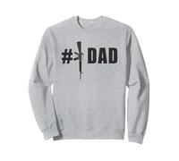 #1 Dad - Gráfico de rifle de asalto protector del día del padre Sudadera