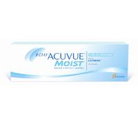 1-Day Acuvue Moist Lentes de contacto tóricas diarias para astigmatism, R 8.5, D 14.5, -8.5 dioptría, cilindro -2.25, eje 180-30 lentillas