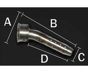 1 DB KILLER 49MM TUBO DE ESCAPE MSR MIVV GPR ARROW MODELO 1