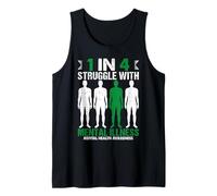 1 de cada 4 lucha contra la enfermedad mental Camiseta sin Mangas