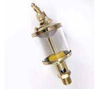 1 depósito de aceite de goteo chapado en cobre con válvula de aguja - Rosca macho BSP de 1/8", 1/4" y 3/8" for máquinas herramienta(3/8" 100ml)